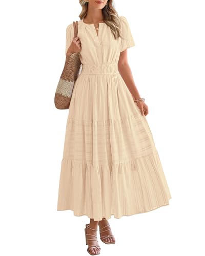 Boho V-Neck Maxi Dress
