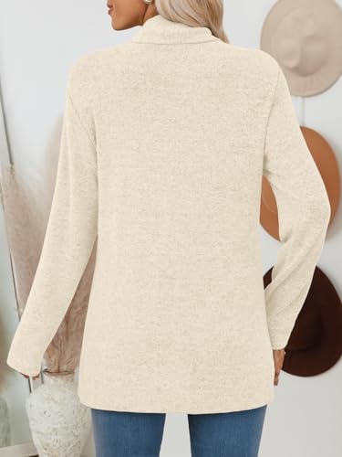 Lightweight Open Front Cardigan