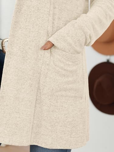 Lightweight Open Front Cardigan