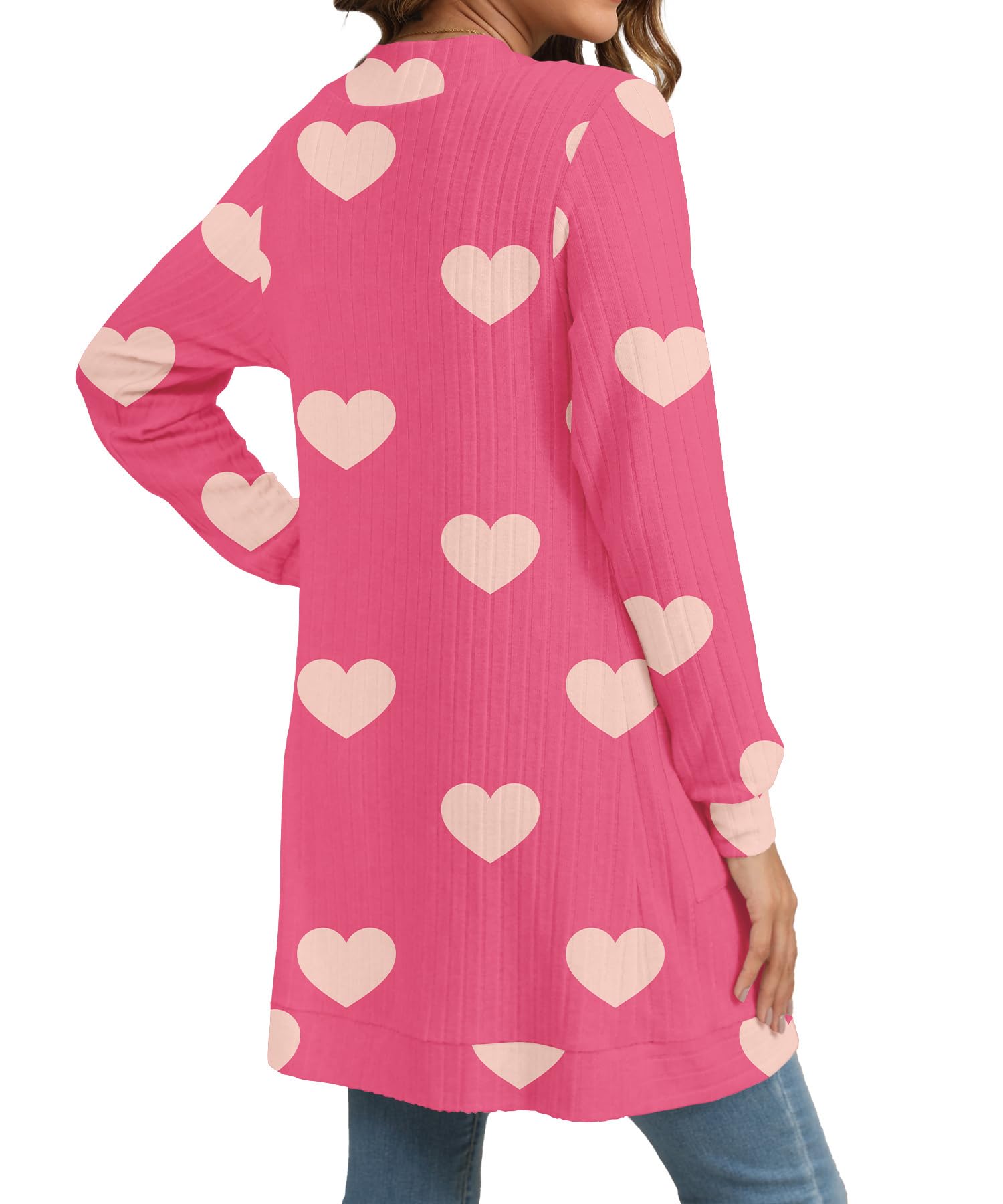 Open Front Knit Cardigan
