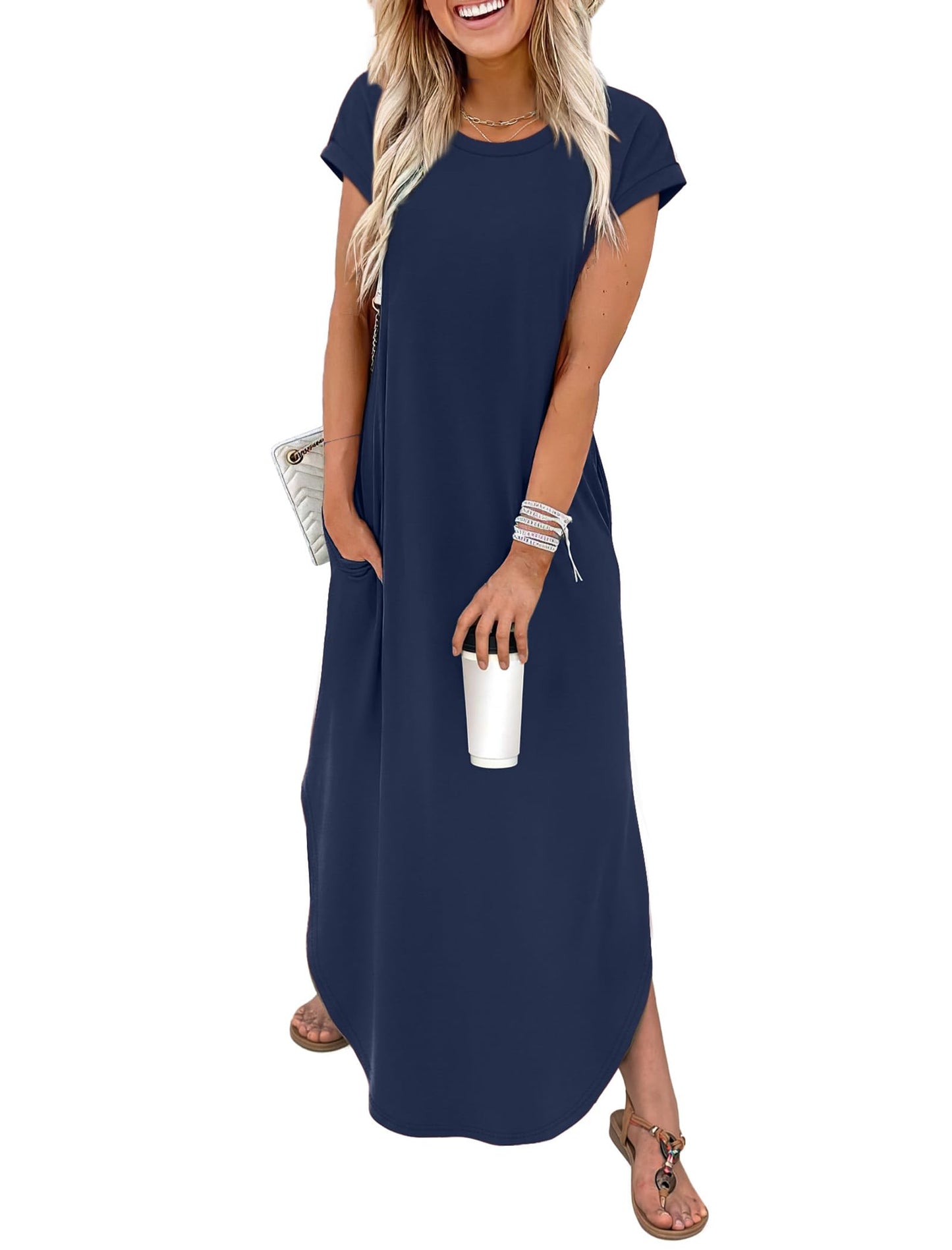 Cap Sleeve Maxi Sundress