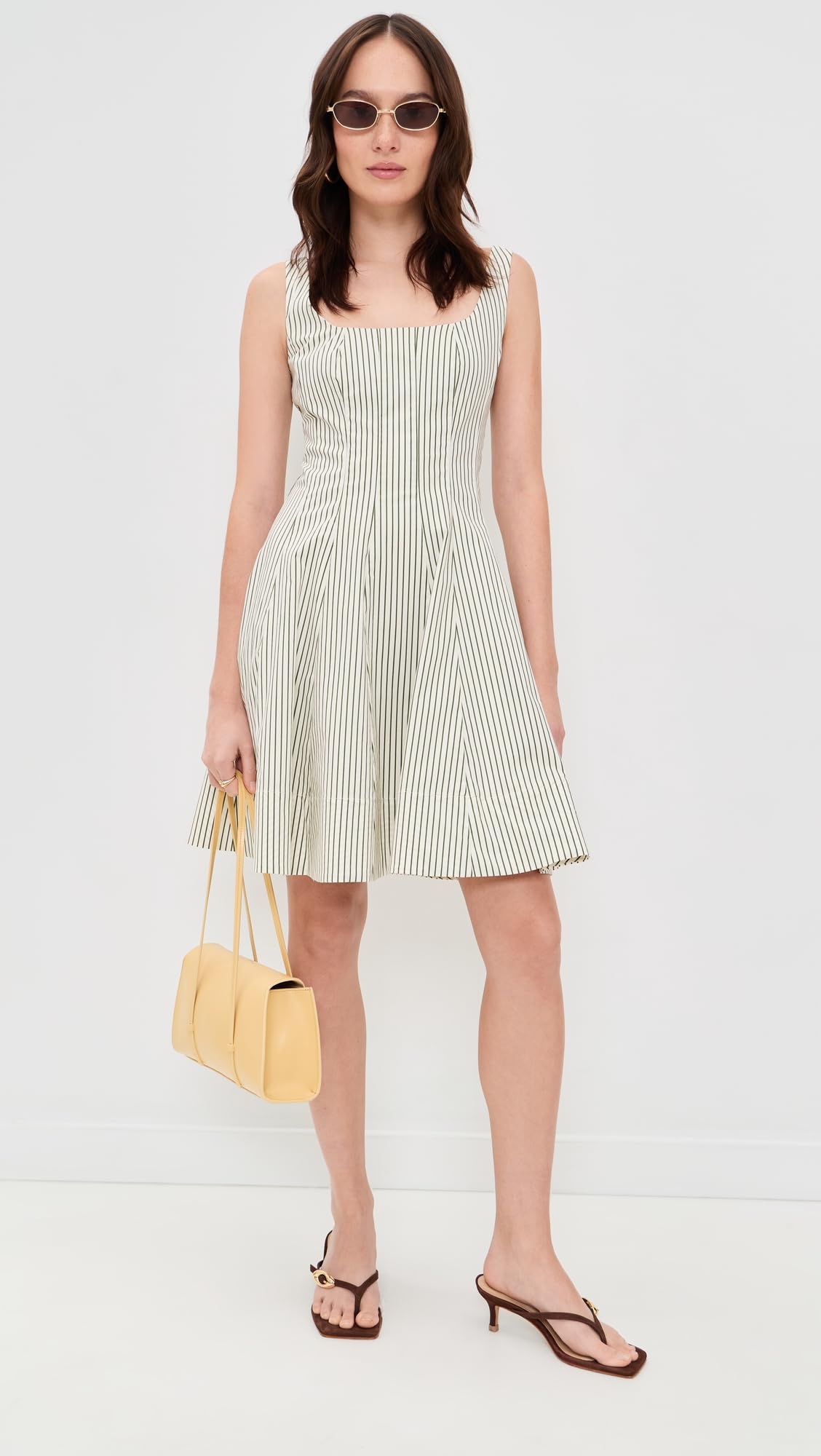 STAUD Women's Wells Mini Dress
