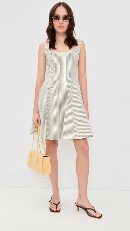 STAUD Women's Wells Mini Dress