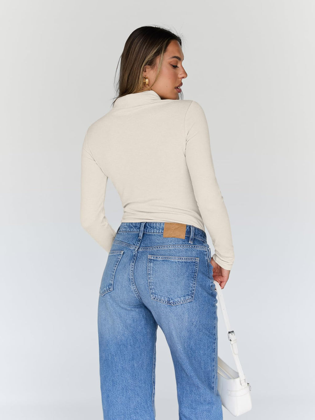 Turtleneck Long Sleeve Top