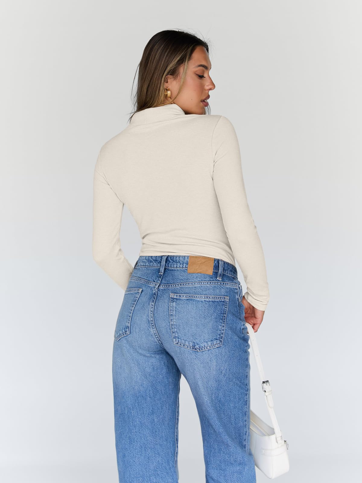 Turtleneck Long Sleeve Top
