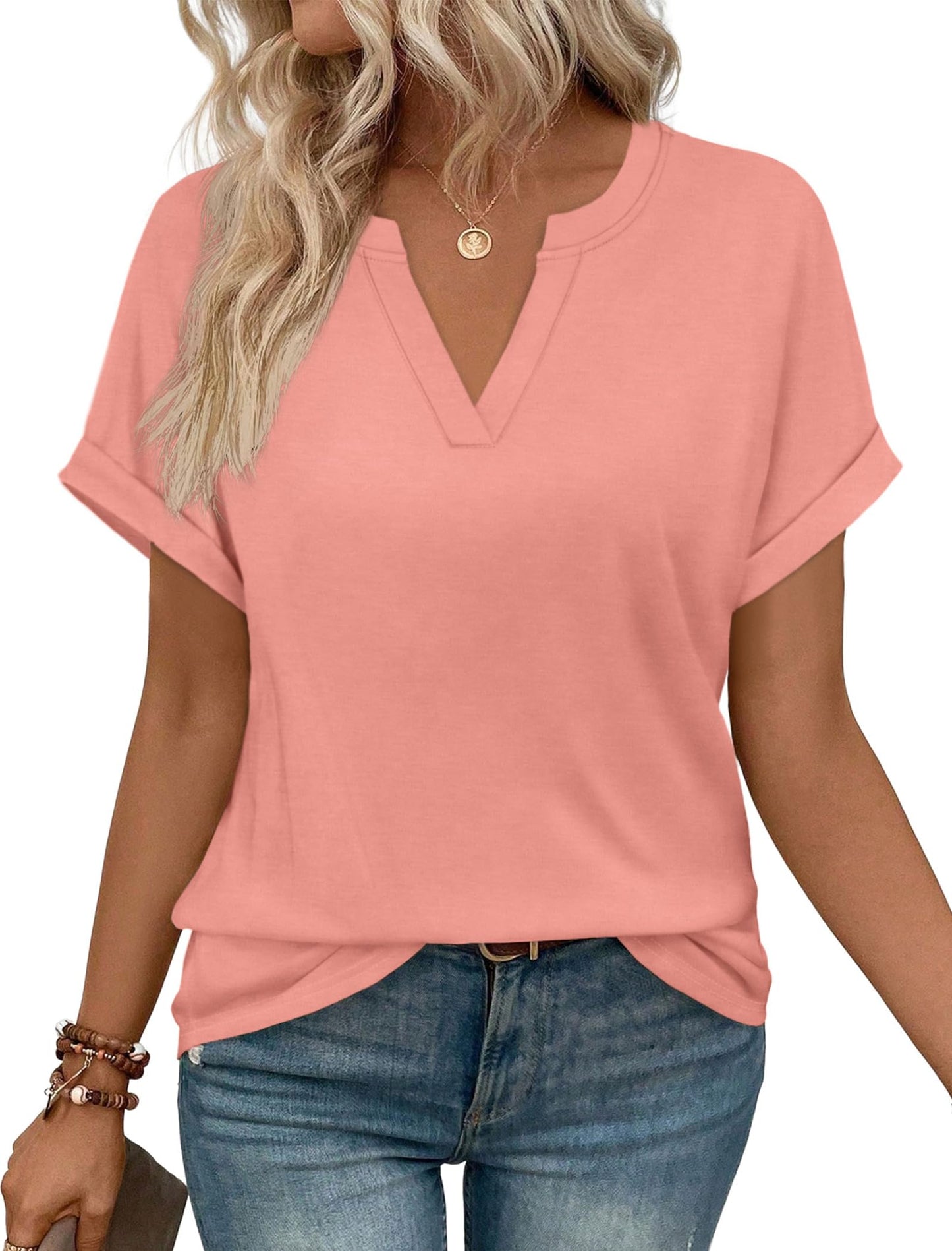 Women's Short Sleeve Blouse