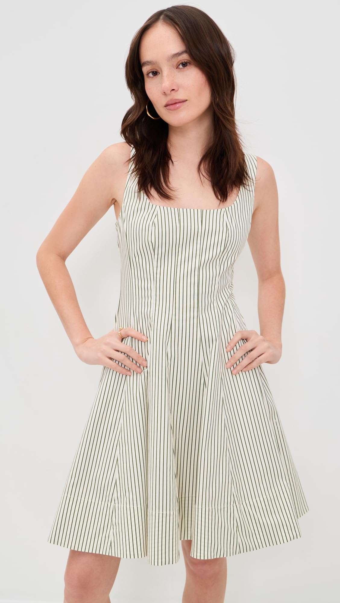 STAUD Women's Wells Mini Dress