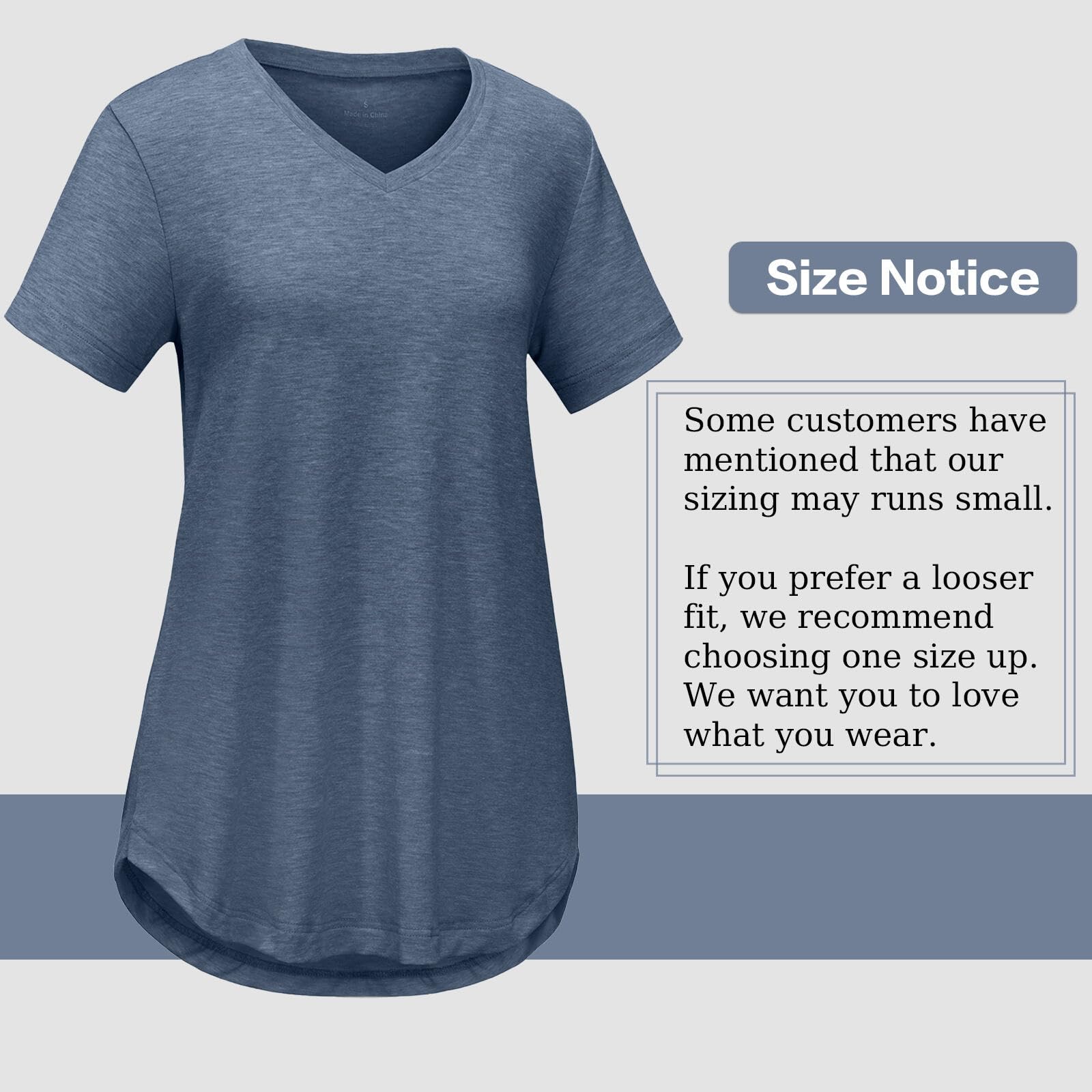 4-Pack V-Neck Basic Tees