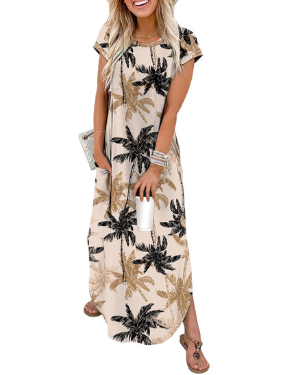 Cap Sleeve Maxi Sundress