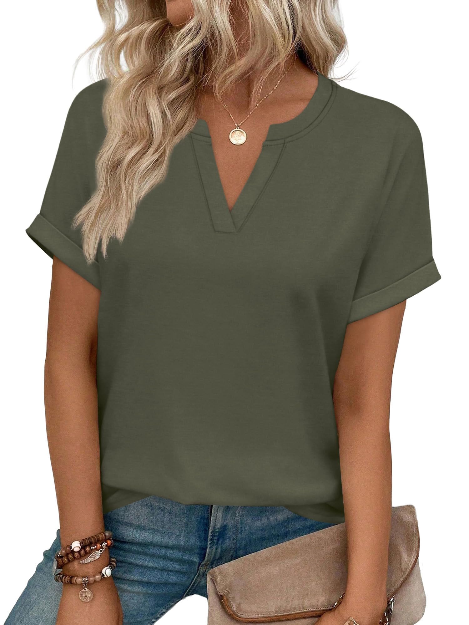 Women's Short Sleeve Blouse