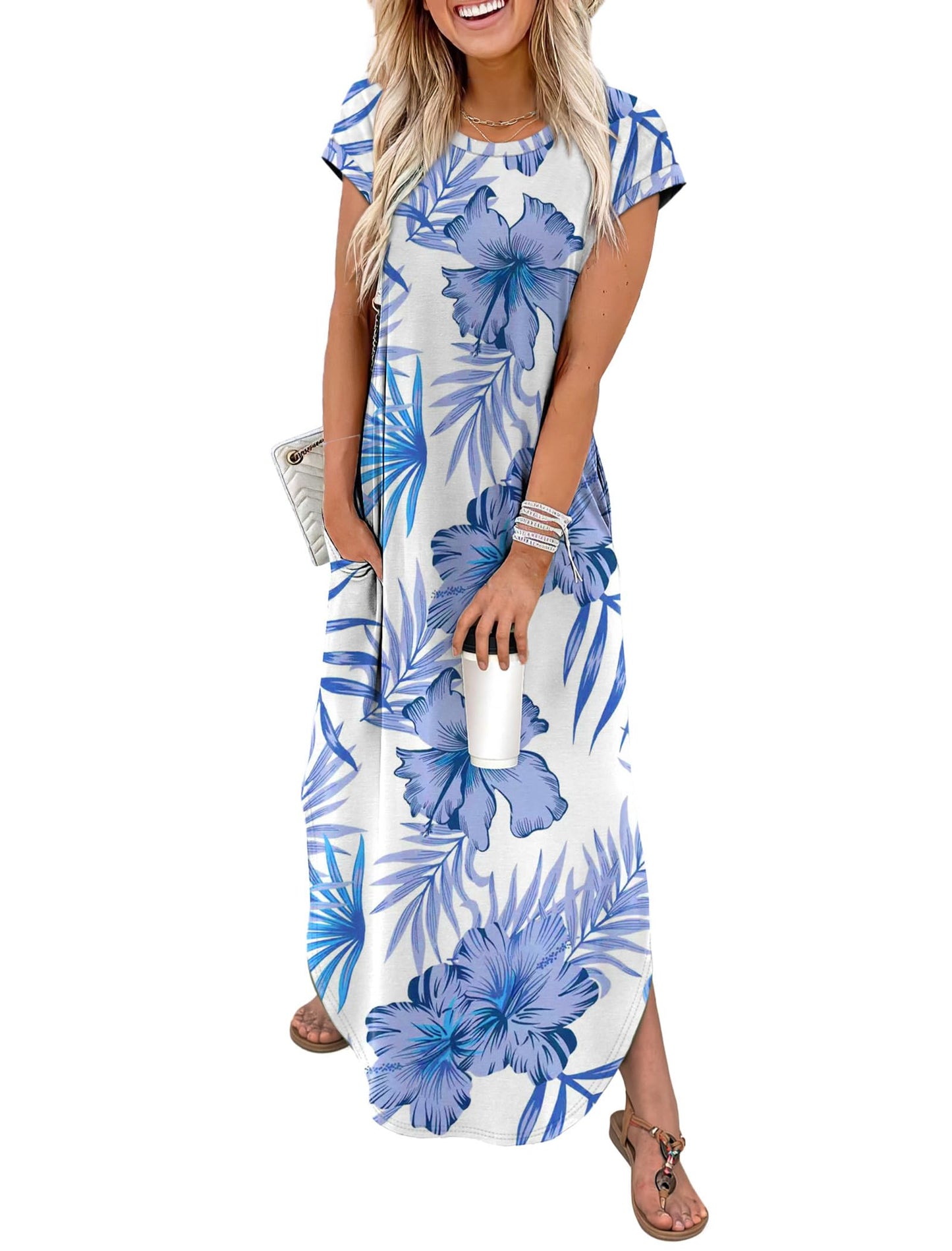 Cap Sleeve Maxi Sundress