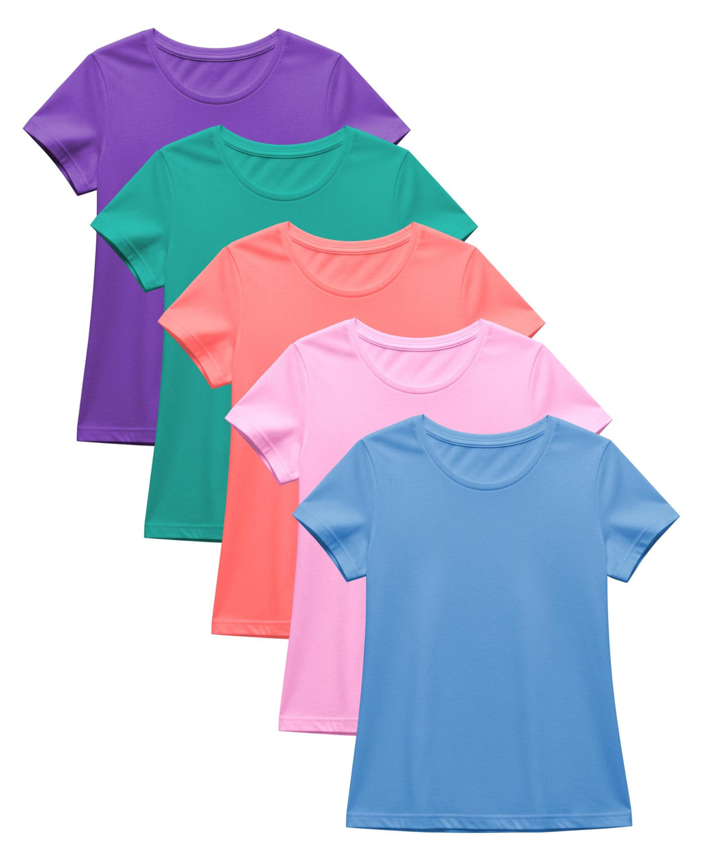 Cotton Stretch Basic T-Shirts
