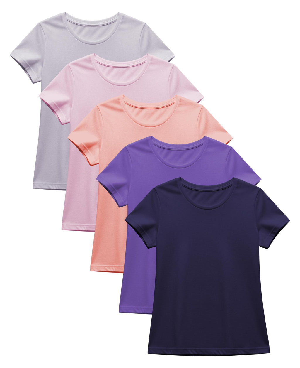 Cotton Stretch Basic T-Shirts
