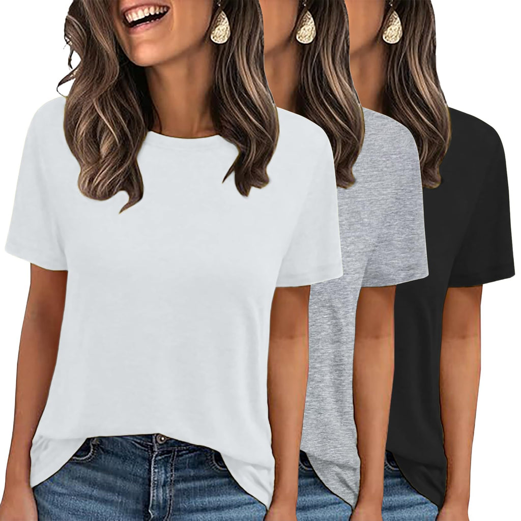 3-Pack Basic Short Sleeve Tees