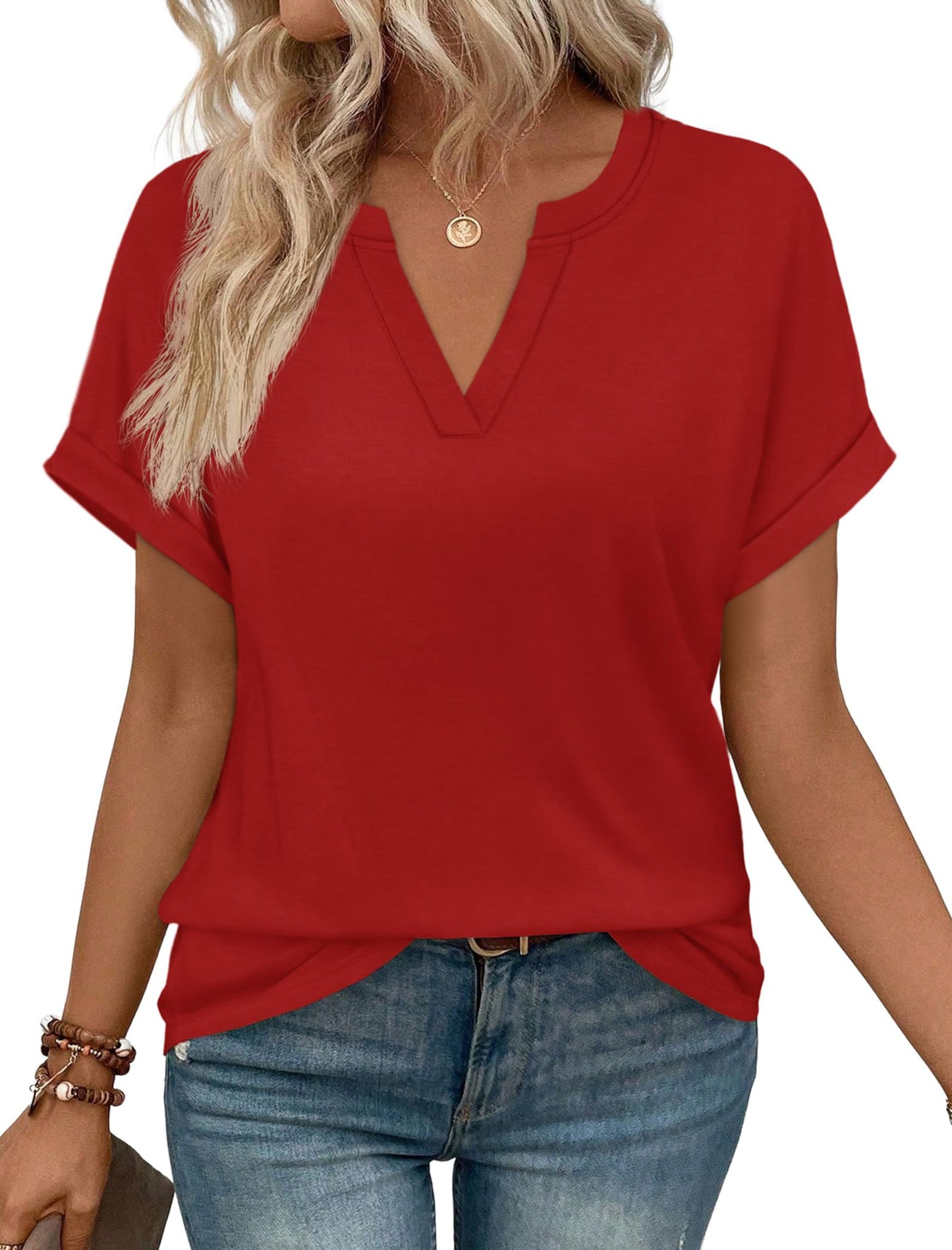 Women's Short Sleeve Blouse