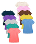 Cotton Stretch Basic T-Shirts