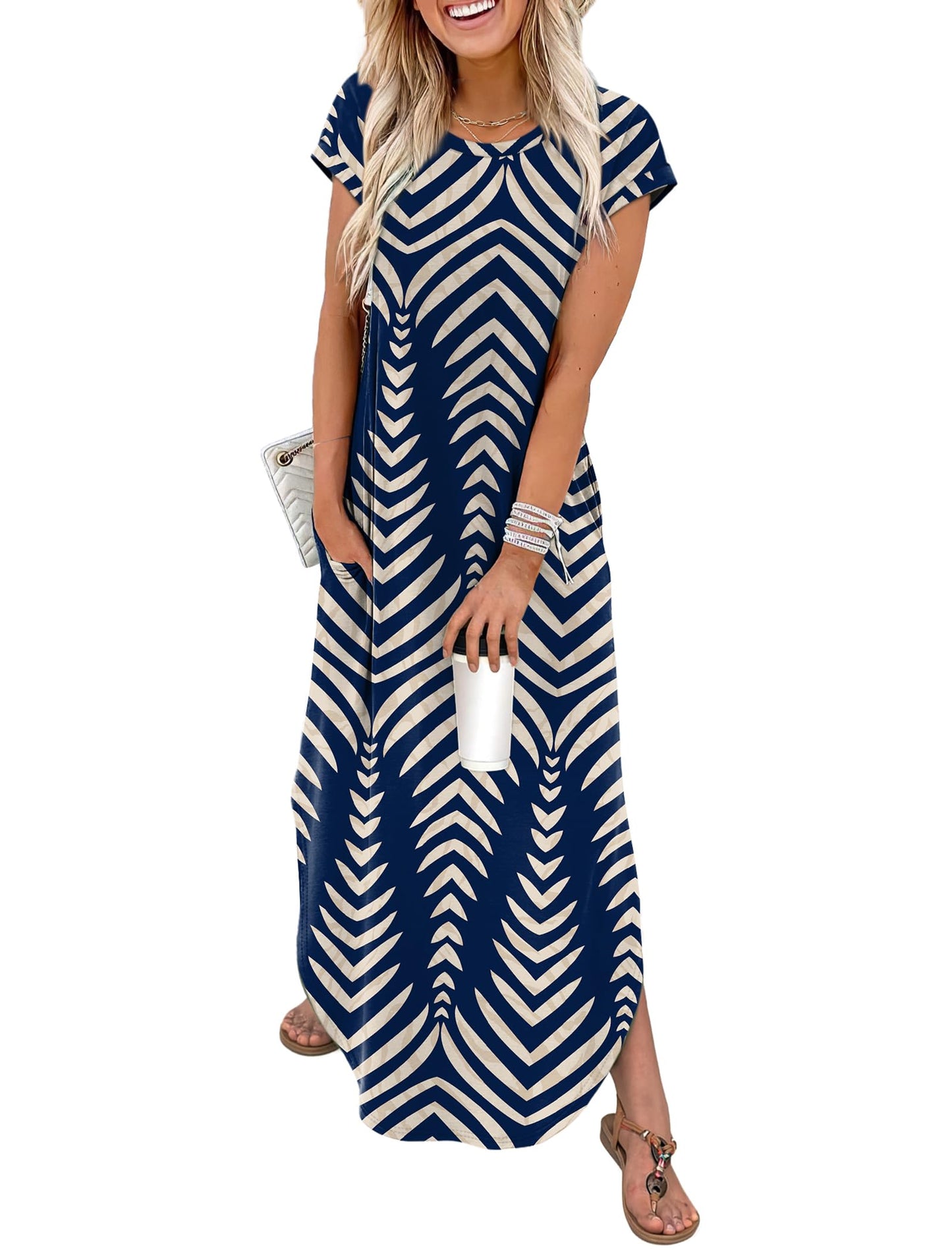 Cap Sleeve Maxi Sundress