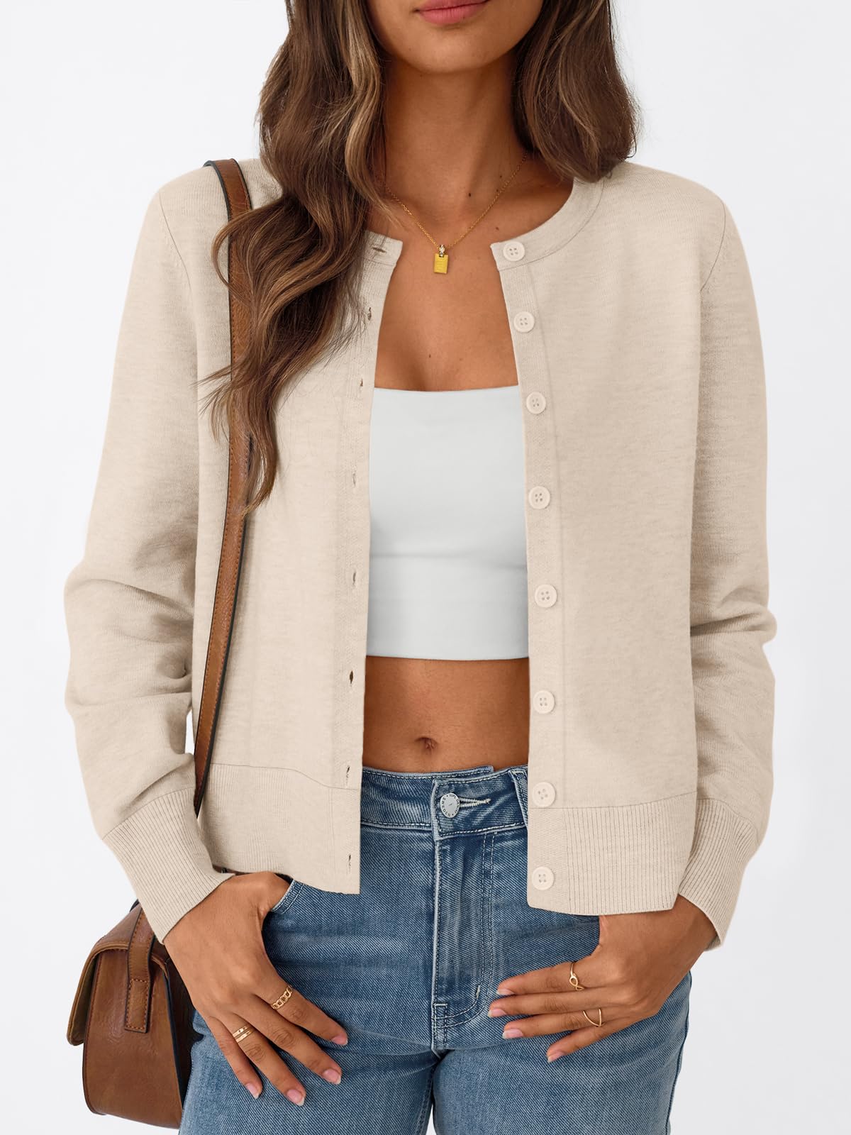 Trendy Queen Lightweight Cardigan Sweaters for Women