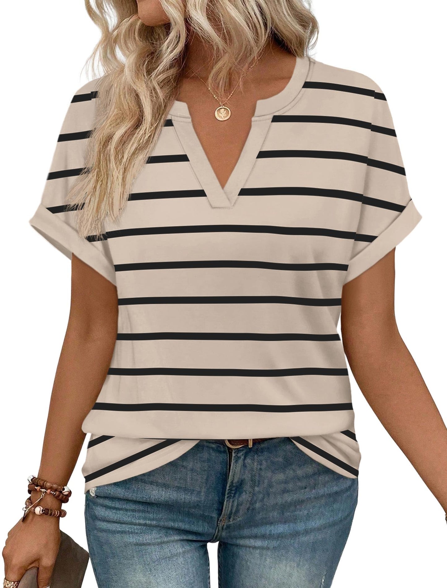 Women's Short Sleeve Blouse
