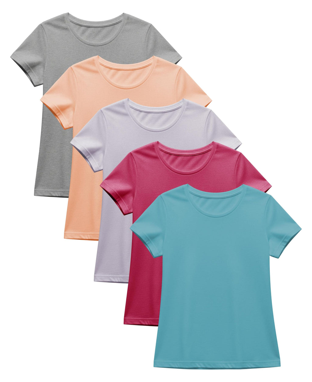 Cotton Stretch Basic T-Shirts