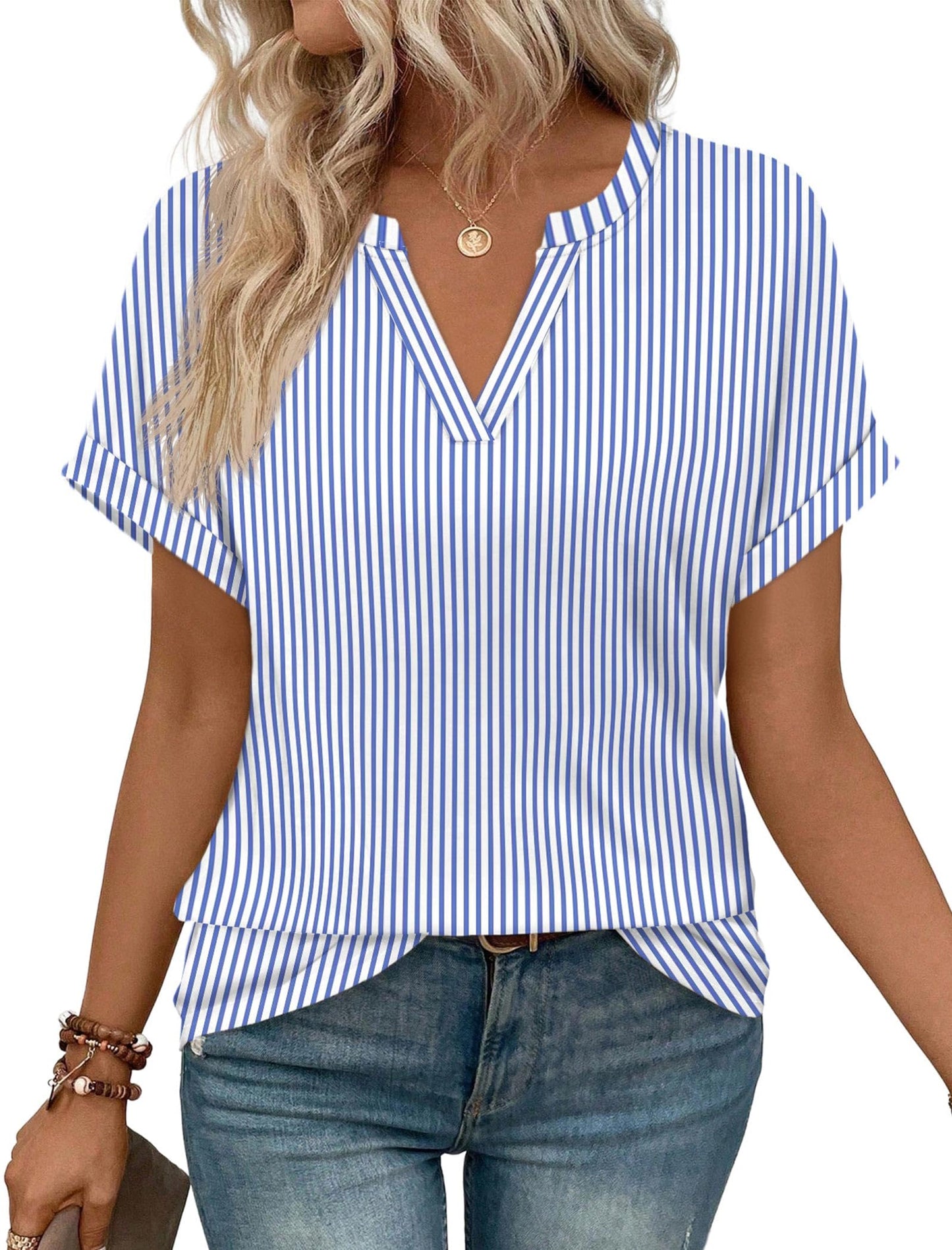 Women's Short Sleeve Blouse