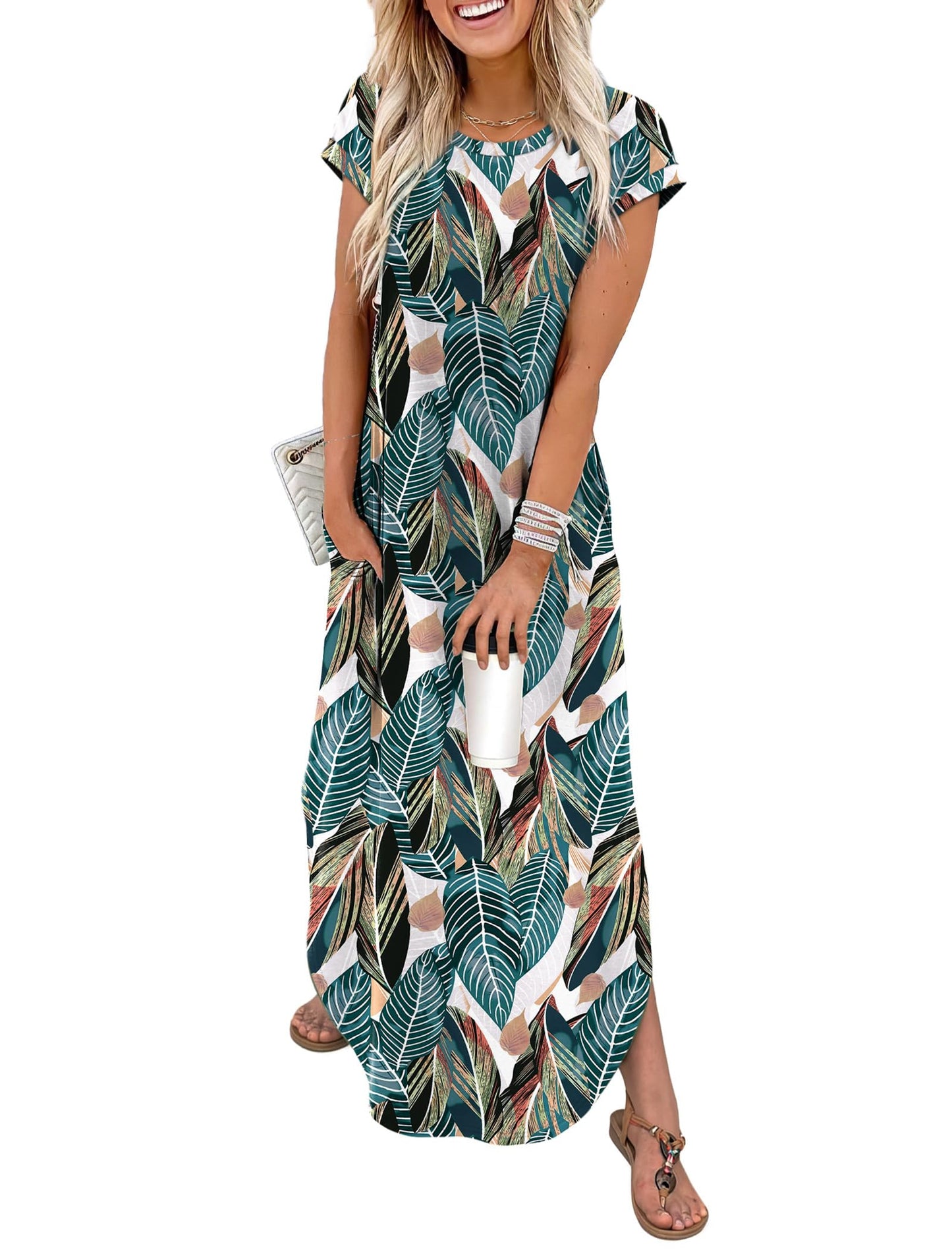 Cap Sleeve Maxi Sundress