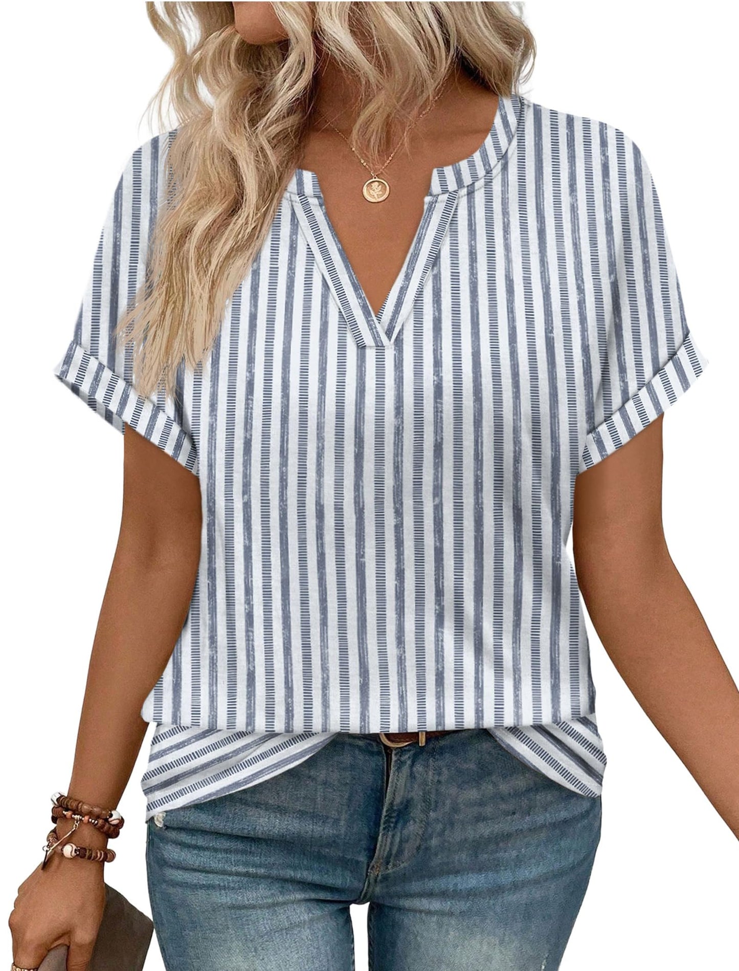 Women's Short Sleeve Blouse