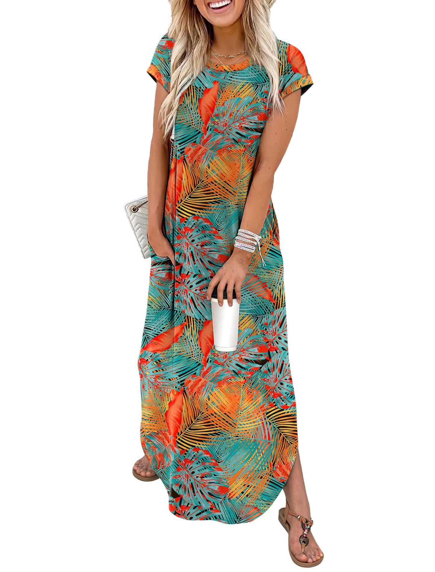 Cap Sleeve Maxi Sundress