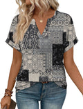 Women's Short Sleeve Blouse