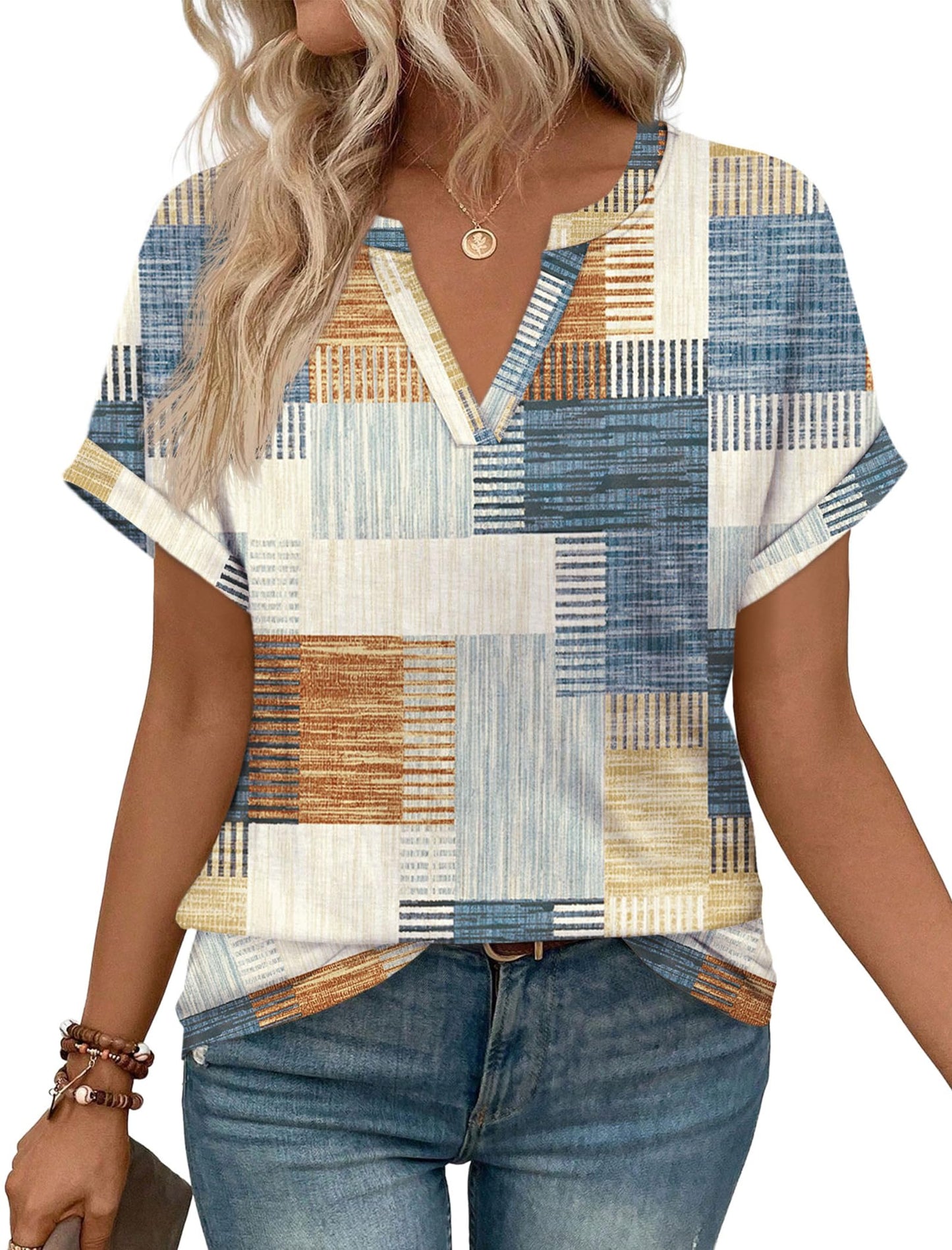 Women's Short Sleeve Blouse