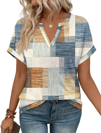 Women's Short Sleeve Blouse