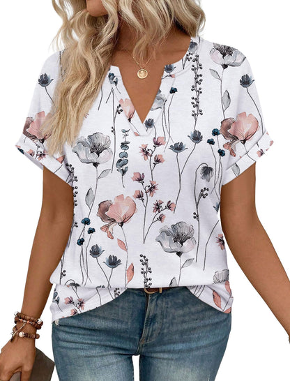 Women's Short Sleeve Blouse